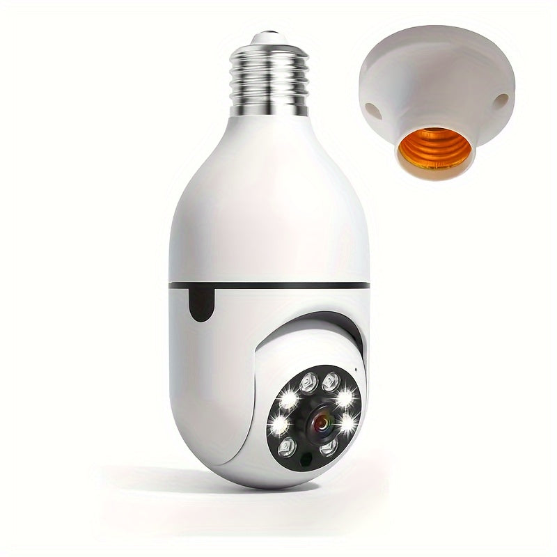 Slimme Lamp Camera met HD Kwaliteit, Nachtzicht en Twee-Weg Audio voor Verbeterde Hu beveiling