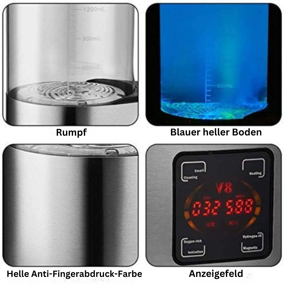 Elektrische Waterreiniger met Waterstof- en Alkaline-optie - PureFlow