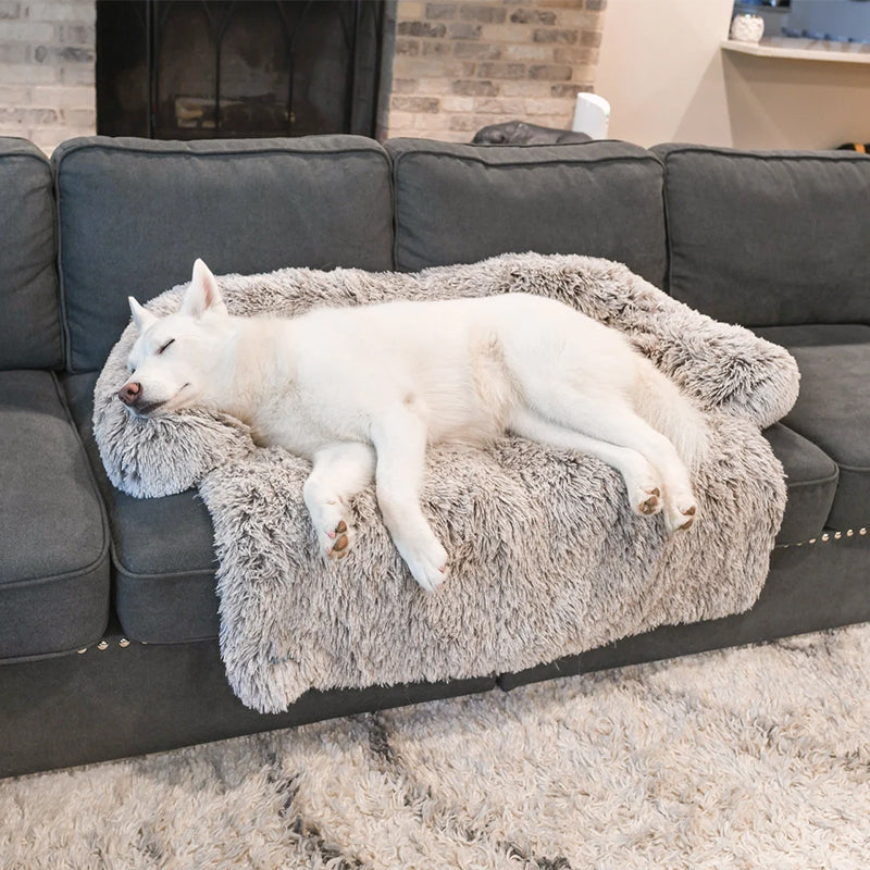 Waterafstotende Hondenbed Bescherming met Zachte Vegan Bont – Antislip, Comfortabel, Geschikt voor Alle Hondenformaten