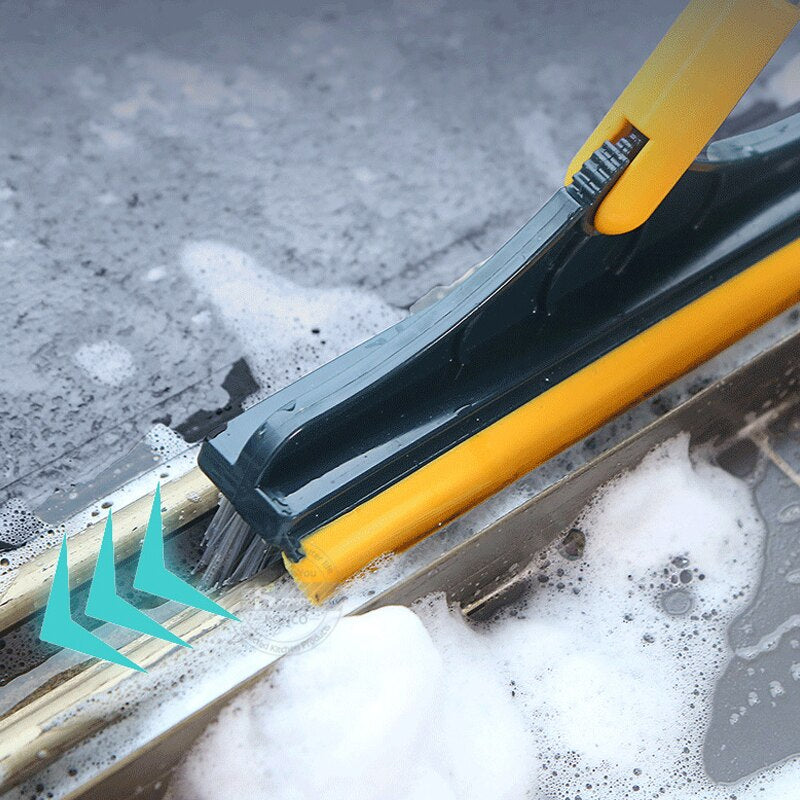 LuxClean Luxe Reinigingsborstel | 2-in-1 borstel met zachte schraper voor optimale reiniging