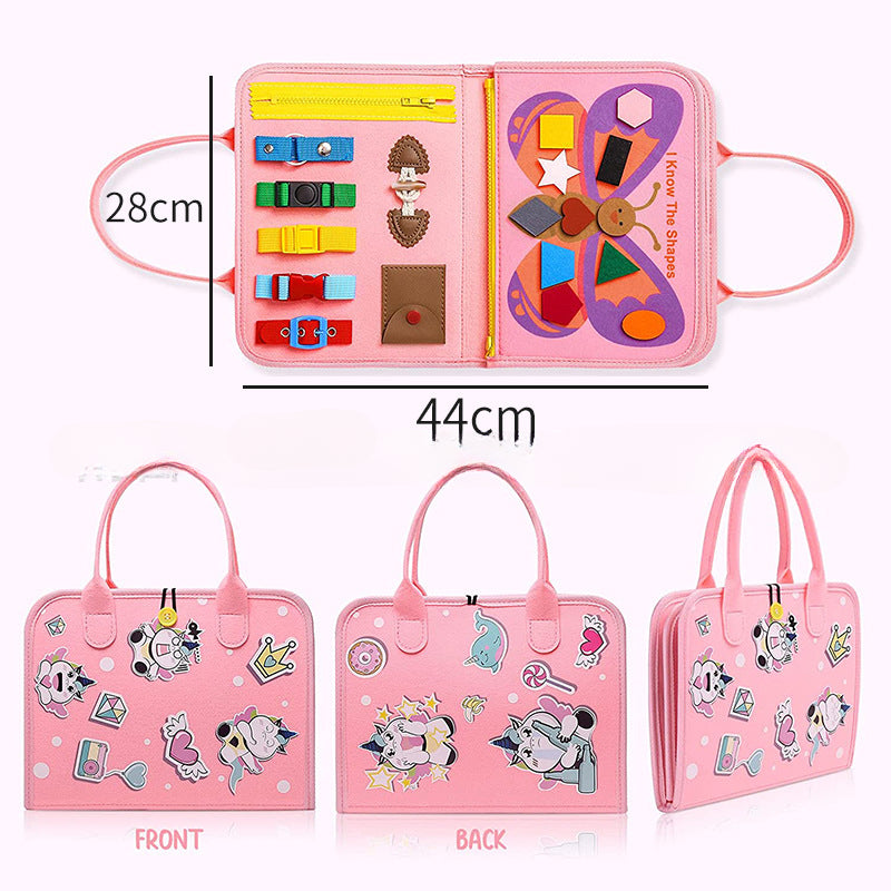 Montessori Luxe Drukbord | Elegante leerervaring voor creatieve ontwikkeling