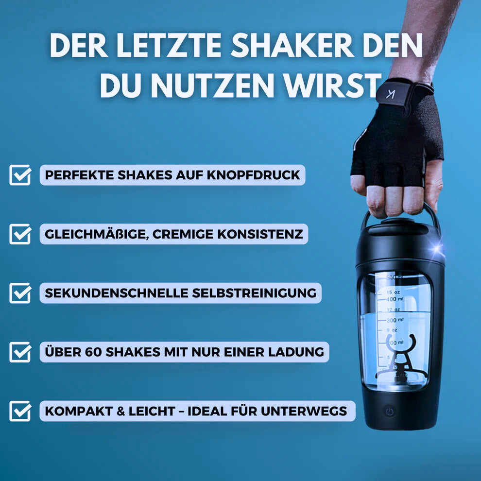 MixMaster Shaker Bottle | 100% klontvrij, lekvrij & BPA-vrij oplossing
