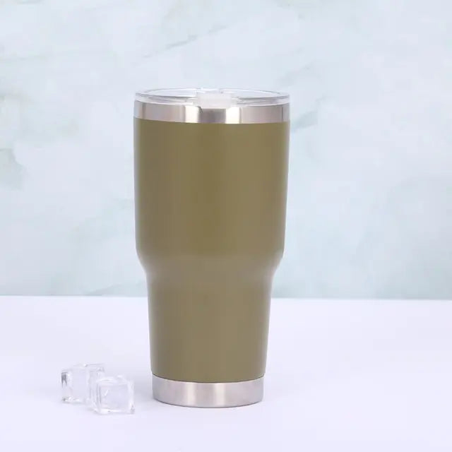 Thermosbeker met Schuifdeksel – TempTraveler