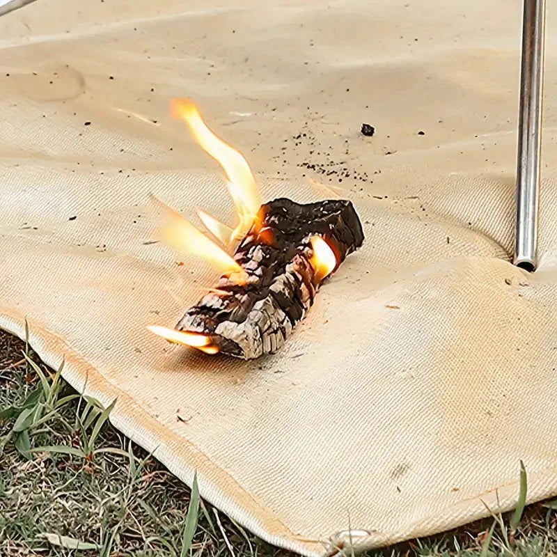 Vuurvaste Mat - Bescherming BBQ & Vuurkorf