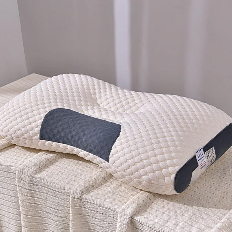 LuxiRest Antibacterieel Massagekussen | Ergonomische Neksteun voor een Verkwikkende Slaap en Ontspanning