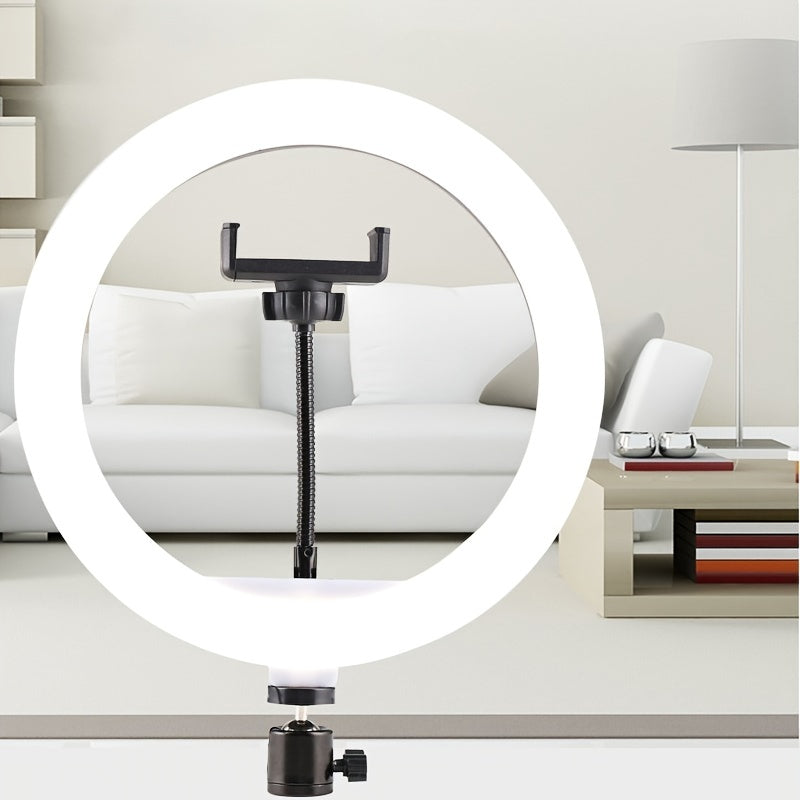 10-Inch LED Ringlicht met Verstelbare Statief en Telefoonhouder - Ideaal voor Make-up, Fotografie en Vloggen