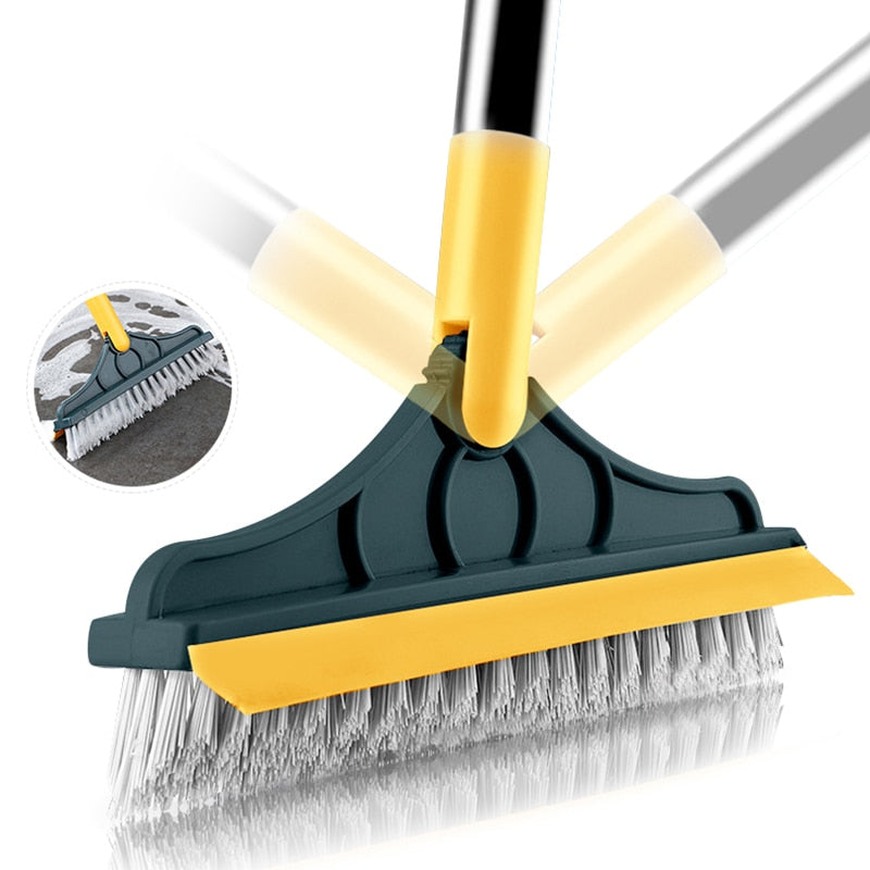 LuxClean Luxe Reinigingsborstel | 2-in-1 borstel met zachte schraper voor optimale reiniging