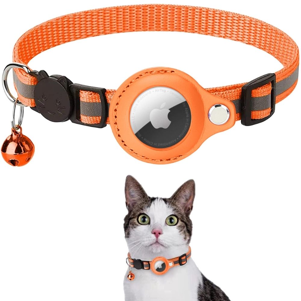 Kat GPS Tracker Halsband met Snelsluiting en Reflectief Ontwerp voor Verbeterde Nachtzichtbaarheid