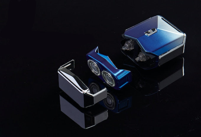 LuxRazor Elite Reis Scheerapparaat | Compact magnetisch ontwerp voor moeiteloos scheren onderweg