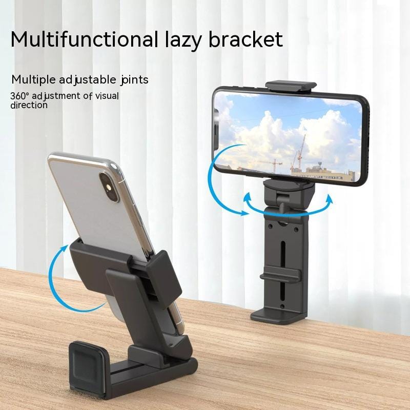 Comfortabele Telefoonhouder voor Handsfree Kijken - Draagbare Telefoonstandaard Compatibel met Alle Telefoonformaten