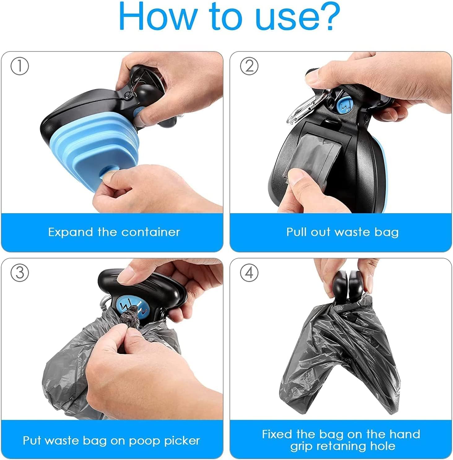 LuxuraClean™ Handsfree Opruimhulp | Moeiteloos en efficiënt opruimen tijdens elke wandeling