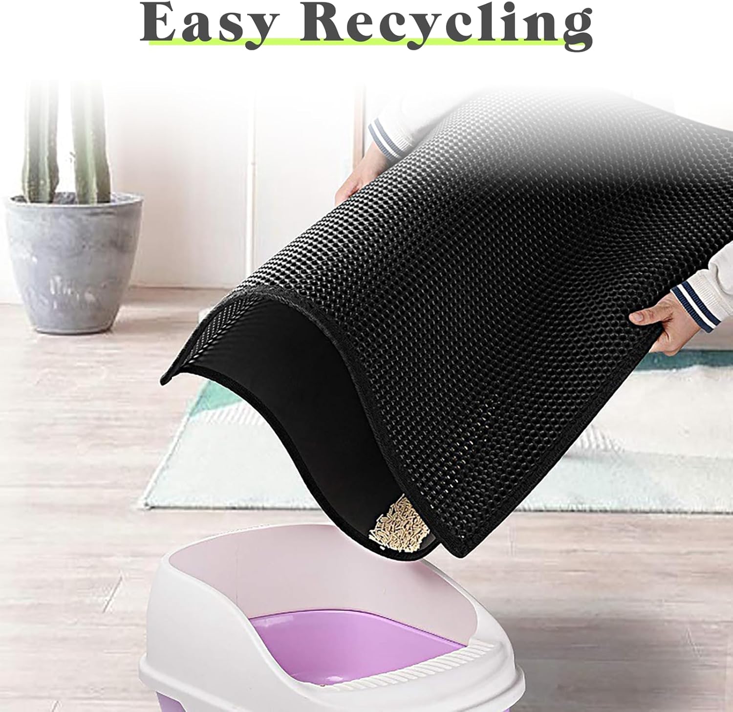 FelineElegance Luxe LitterMat | Hygiënische mat voor een schone kattenomgeving