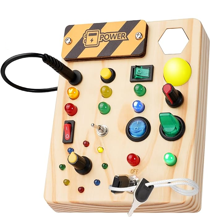 GlowBoard - Educatief Prikbord voor Peuters met LED Verlichting