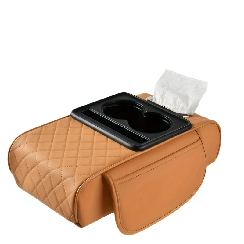 LuxuraComfort Luxe Armsteun Kussen | Verhoogt rijcomfort en ondersteuning onderweg