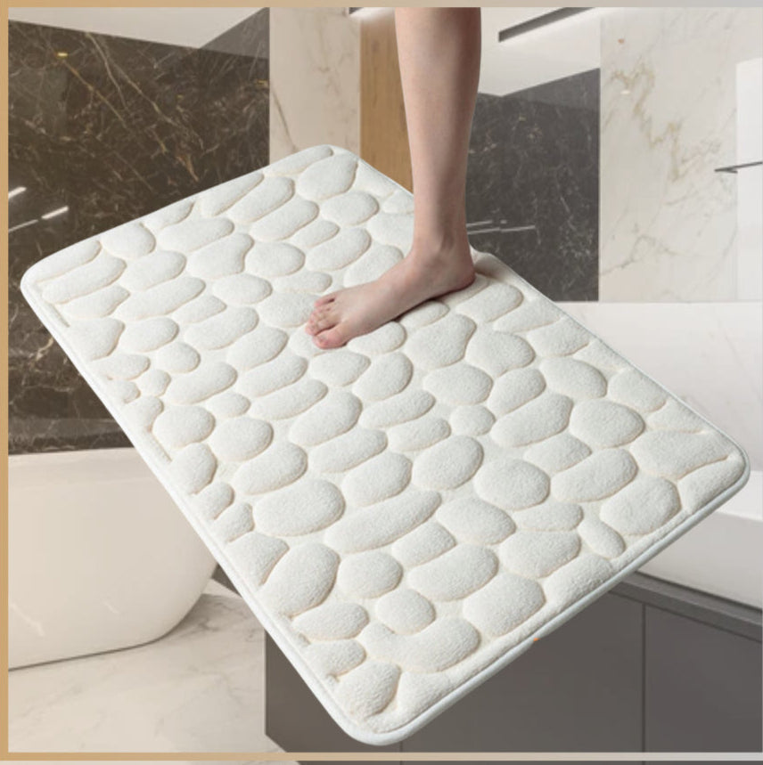 LuxuraMat Luxe Badmat | Absorberende en antislip voor ultiem comfort