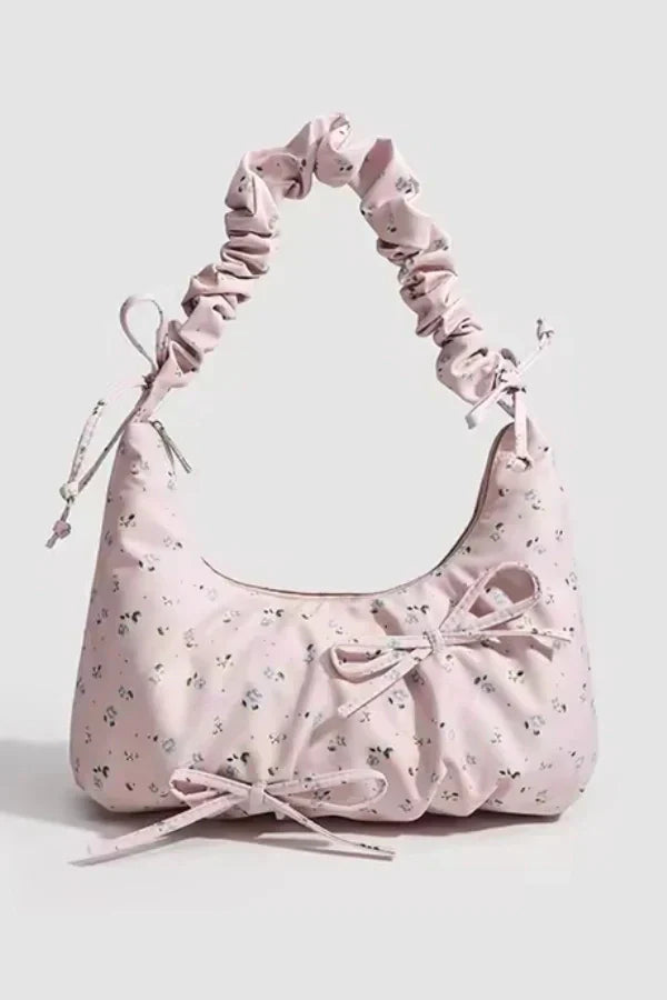 Dames Handtas Bloemenprint Één maat Polyester