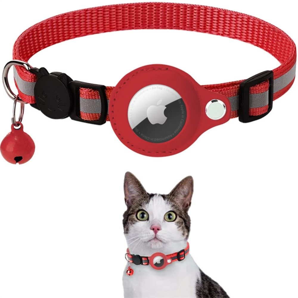 Kat GPS Tracker Halsband met Snelsluiting en Reflectief Ontwerp voor Verbeterde Nachtzichtbaarheid
