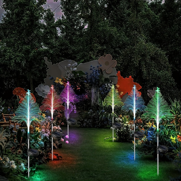 LichtTuin Solarset – 3 kleurveranderende LED-tuinlampen op zonne-energie