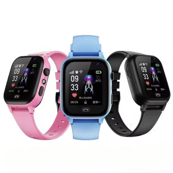 GPS Smartwatch voor Kinderen met Videobellen, Camera, Activiteit Tracking en IP67 Waterdicht – Real-Time GPS en SOS Functie