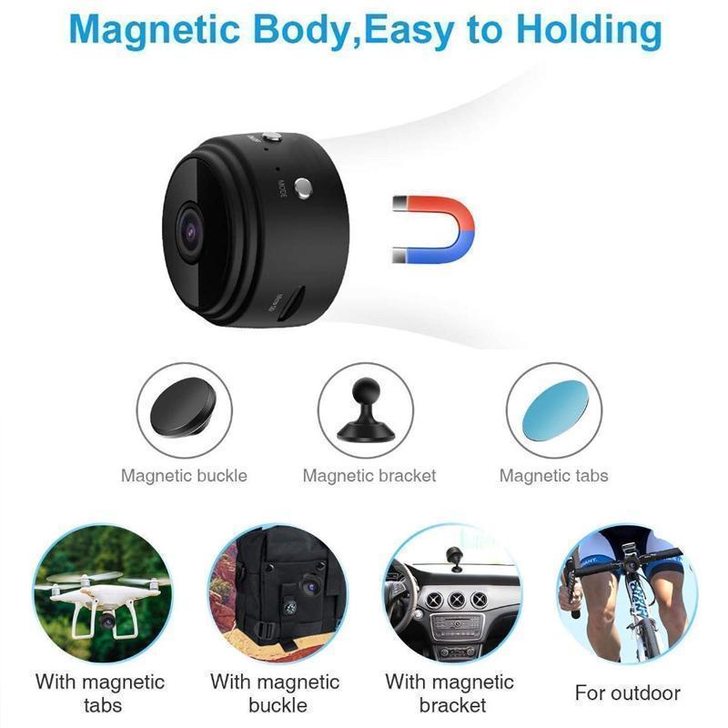 1080p Magnetische WiFi Mini Camera-RV Aanhanger Achteruitrijcamera