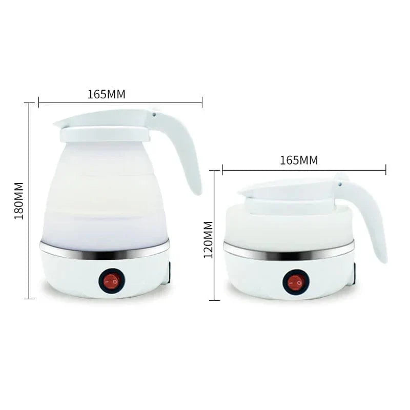 AquaElegance Luxe Opvouwbare Waterkoker | Perfect voor thuis en onderweg, stijlvol en praktisch