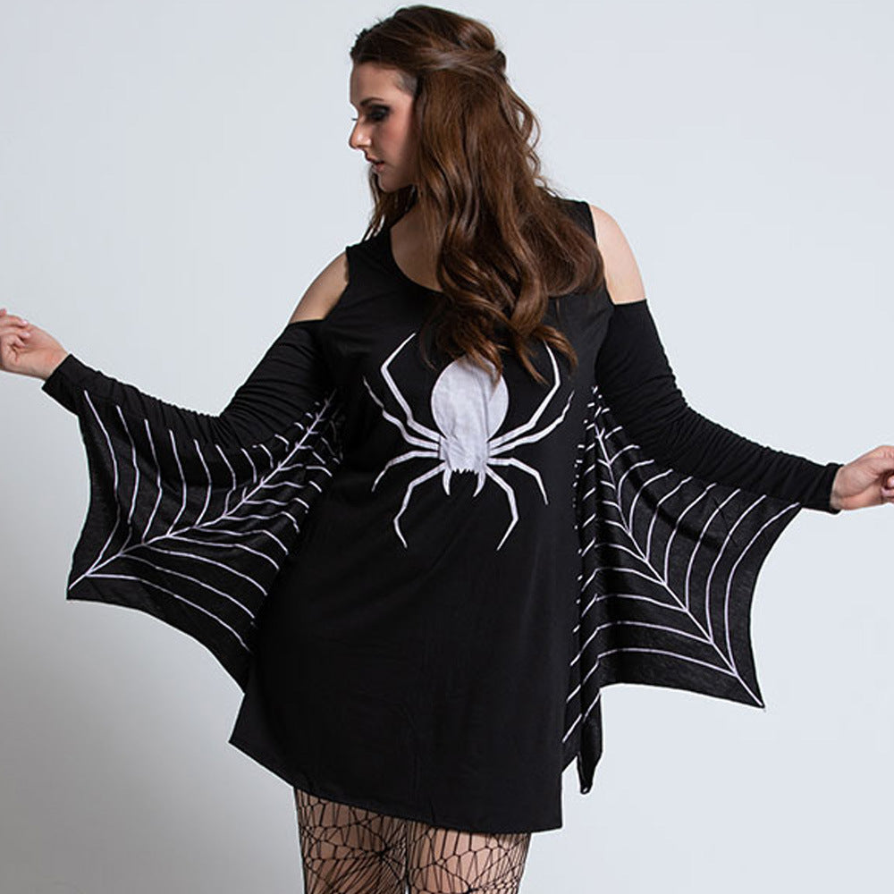 Halloween Kostuum Jurk | Web Mouw Mini