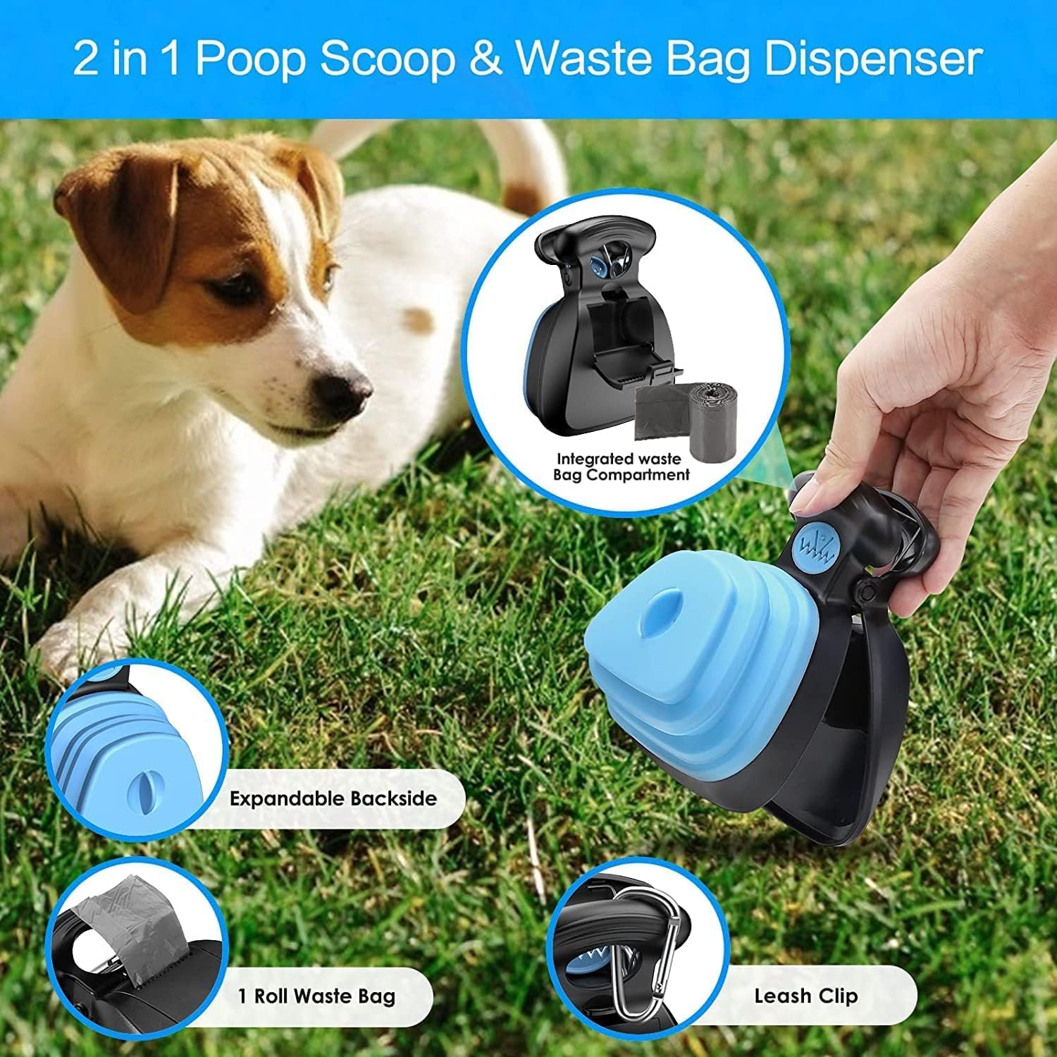 LuxuraClean™ Handsfree Opruimhulp | Moeiteloos en efficiënt opruimen tijdens elke wandeling