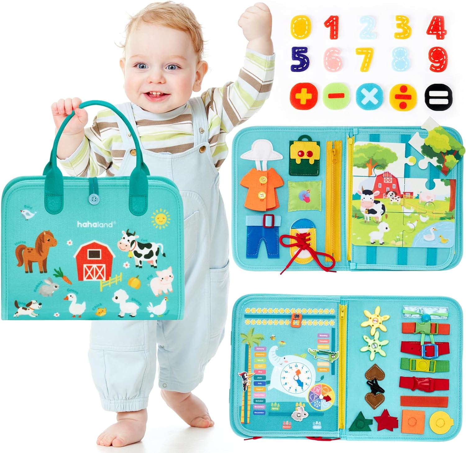 Montessori Luxe Drukbord | Elegante leerervaring voor creatieve ontwikkeling