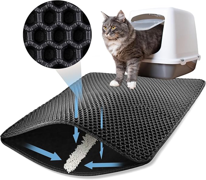 FelineElegance Luxe LitterMat | Hygiënische mat voor een schone kattenomgeving