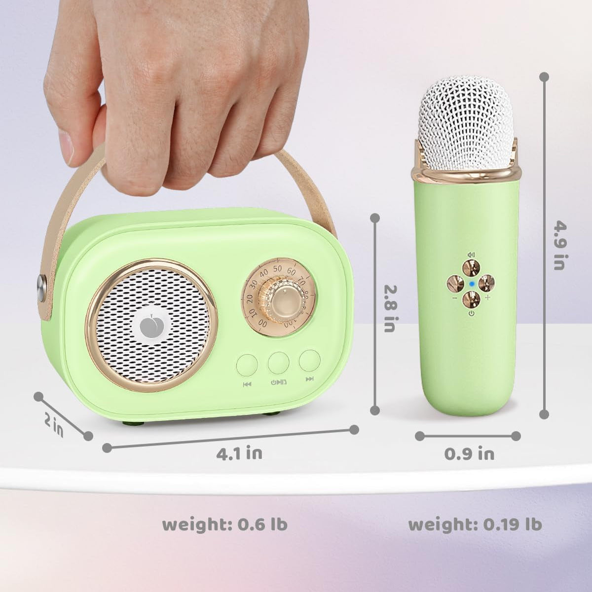 KaraokeElegance Luxe Karaoke Set voor Kinderen | Stimuleer creativiteit en plezier met muziek