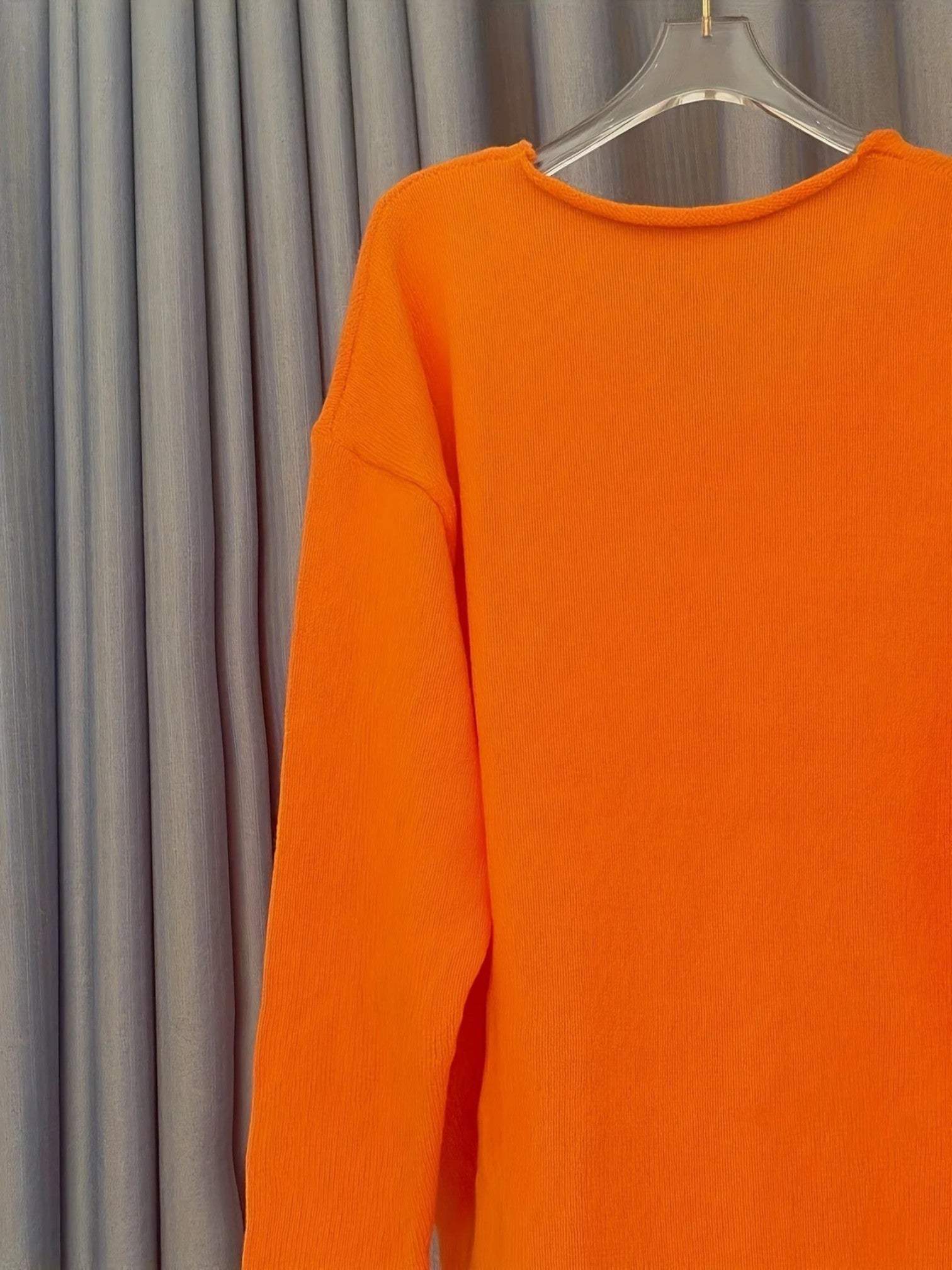 Casual Trui Met V-hals | Oversized