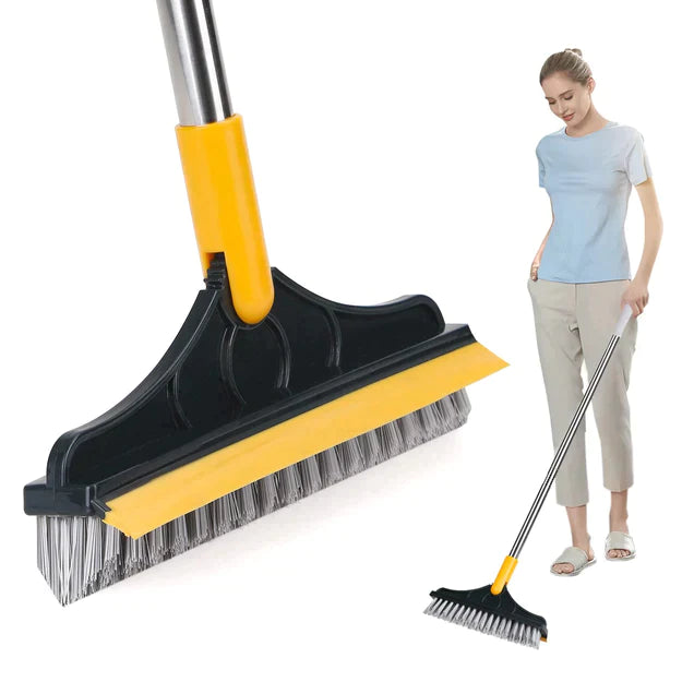 LuxClean Luxe Reinigingsborstel | 2-in-1 borstel met zachte schraper voor optimale reiniging