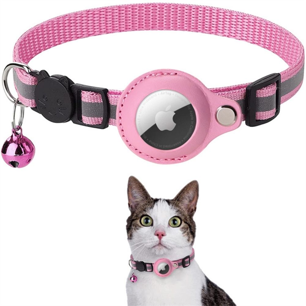 Kat GPS Tracker Halsband met Snelsluiting en Reflectief Ontwerp voor Verbeterde Nachtzichtbaarheid