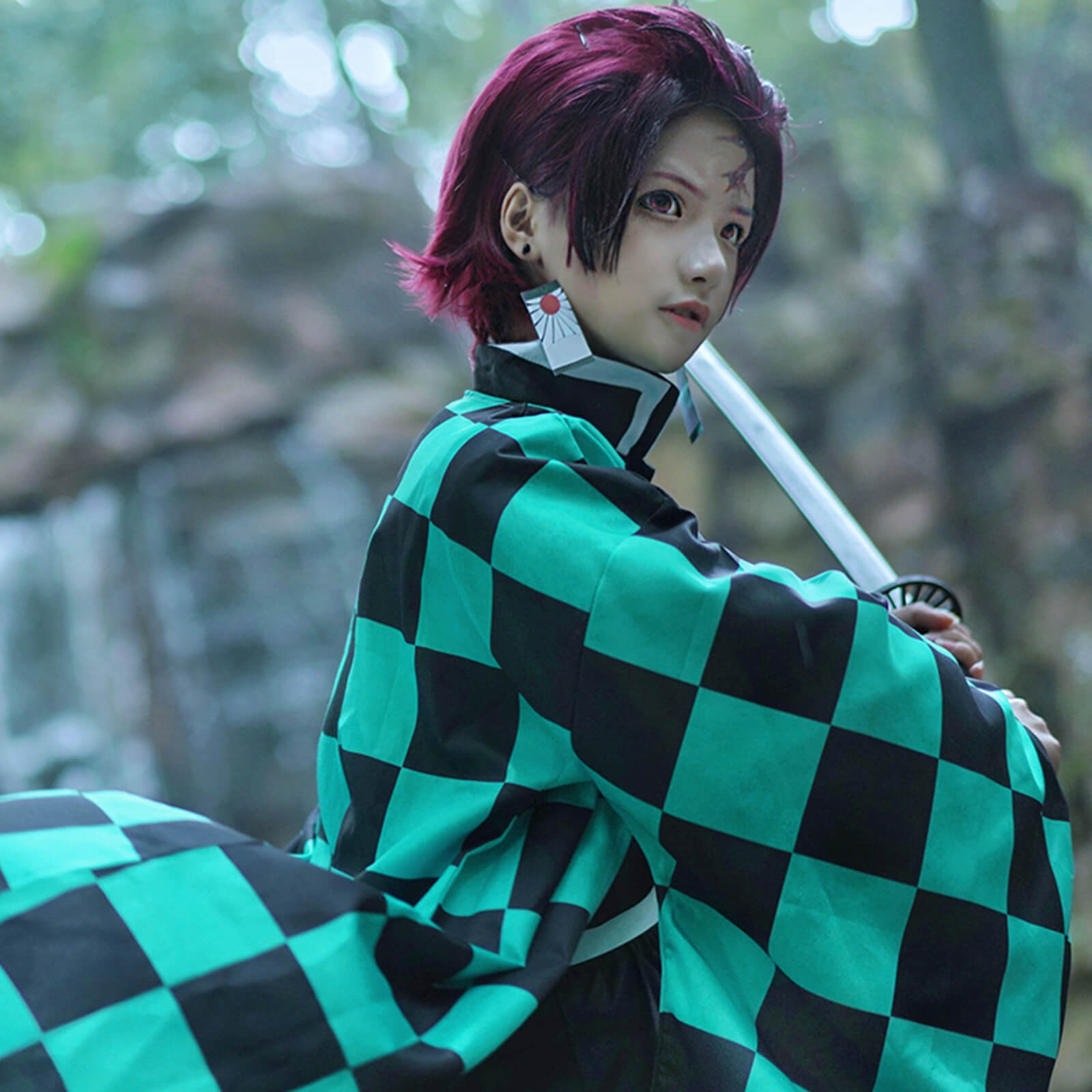 Anime Cosplay Halloween Kostuum | Kimono Cape Uniform