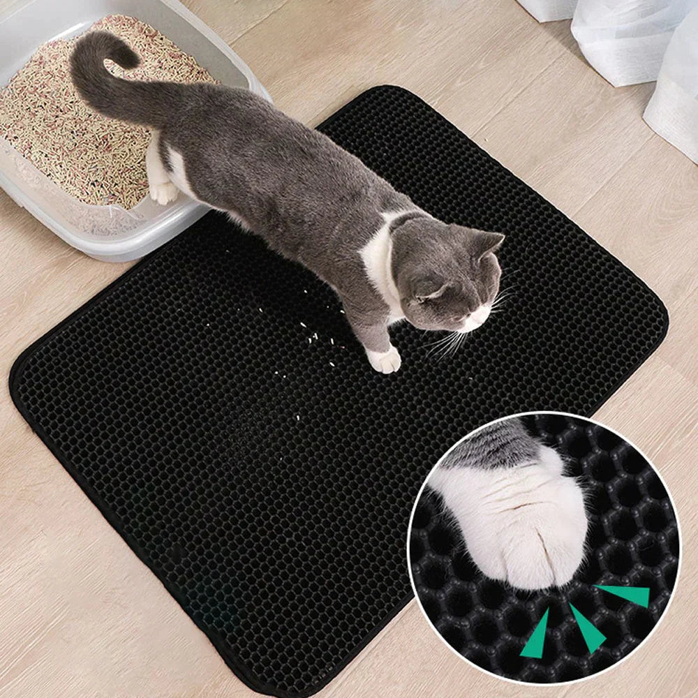 FelineElegance Luxe LitterMat | Hygiënische mat voor een schone kattenomgeving