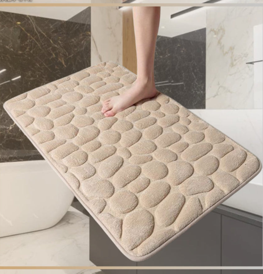 LuxuraMat Luxe Badmat | Absorberende en antislip voor ultiem comfort