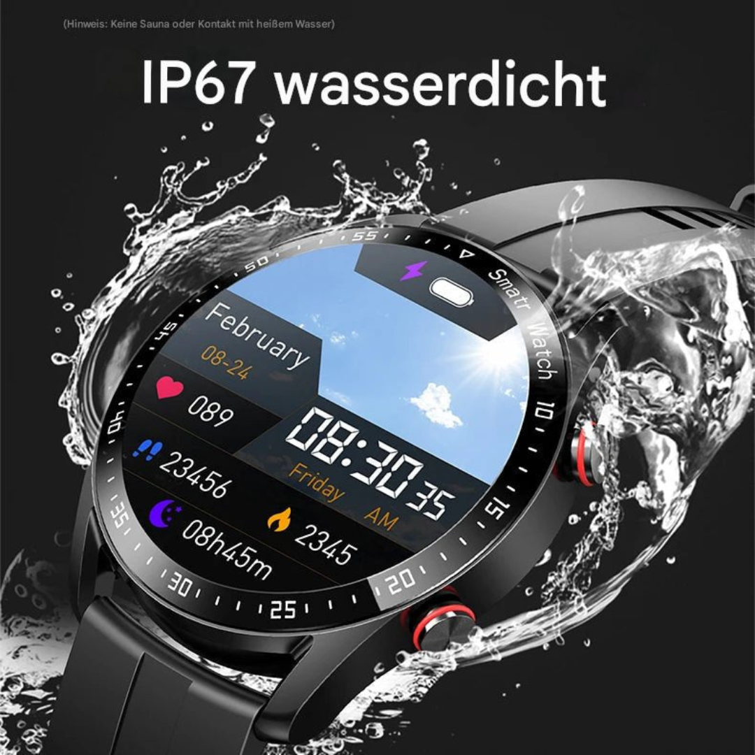 Glucosemeter en gezondheidsmonitor in een smartwatch - GlucoseGuard