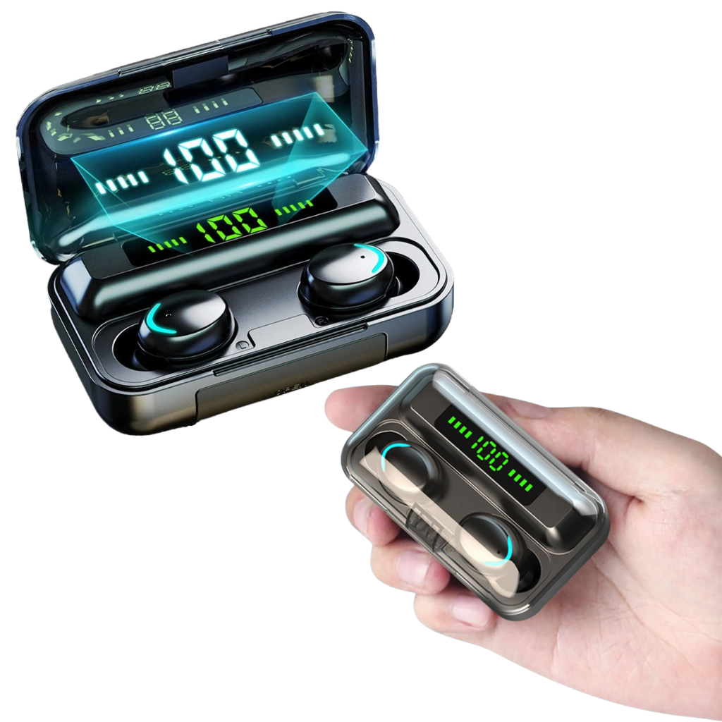 Bluetooth-oordopjes met oplaadbare batterijbox