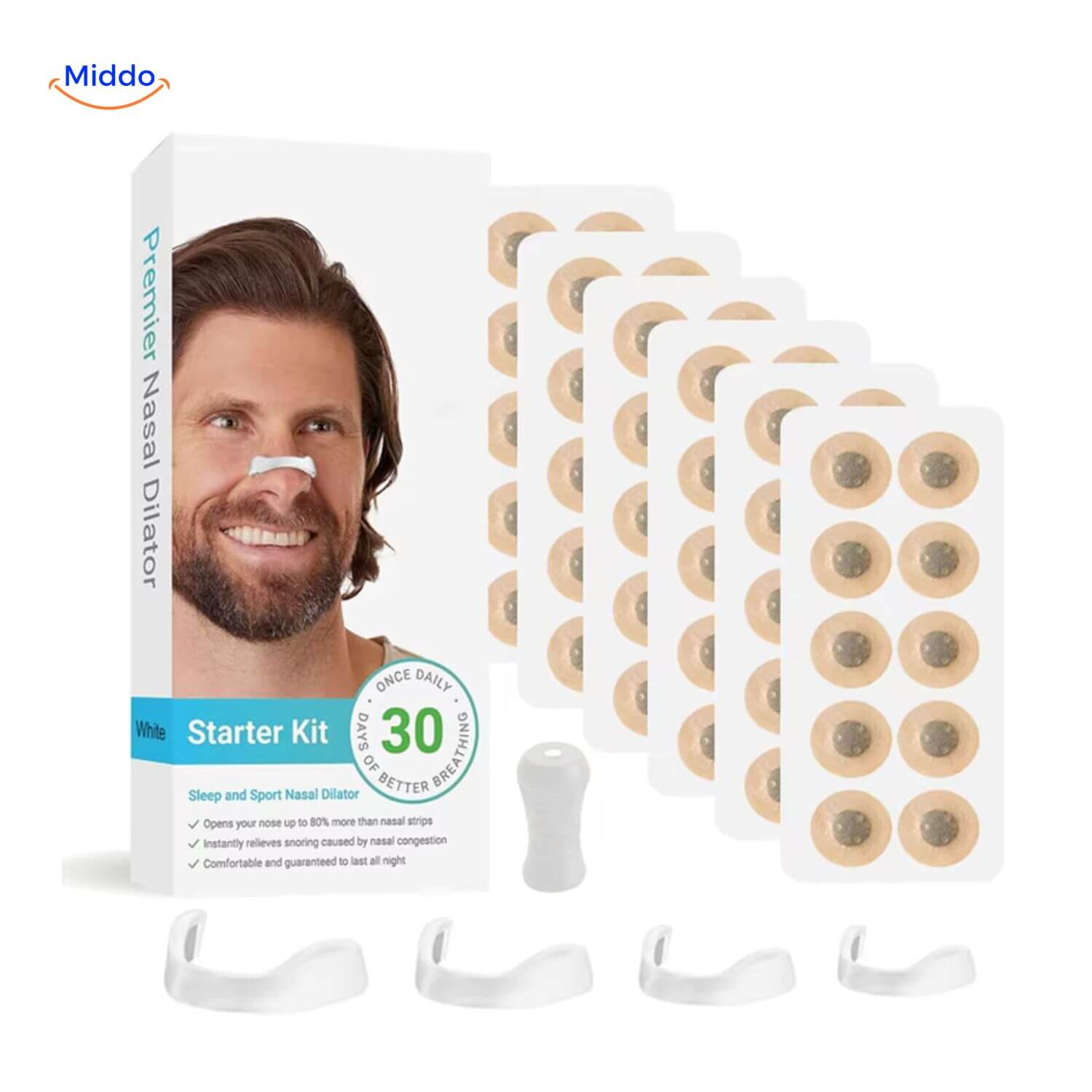 SchnarchStopper™ Set | Magnetische oplossing voor een betere slaap!