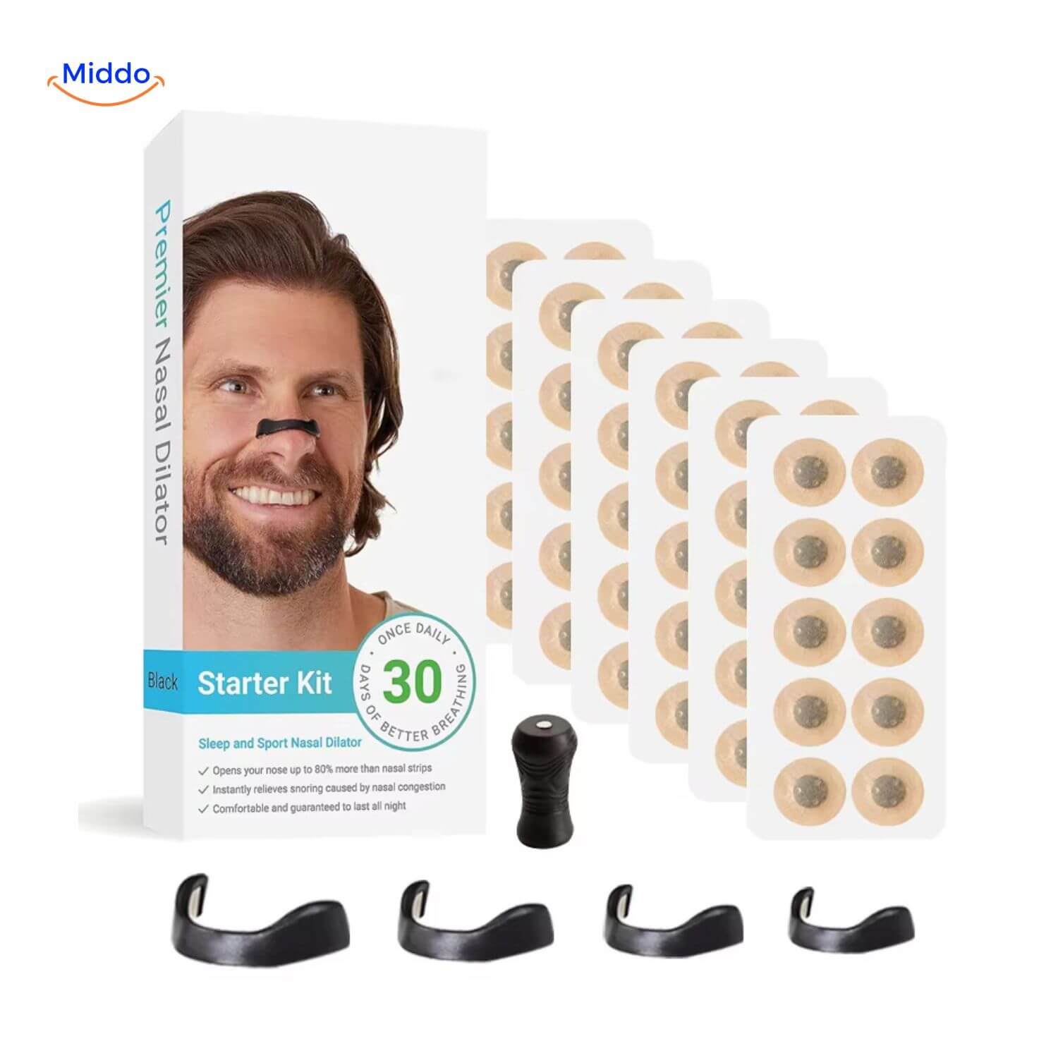 SchnarchStopper™ Set | Magnetische oplossing voor een betere slaap!