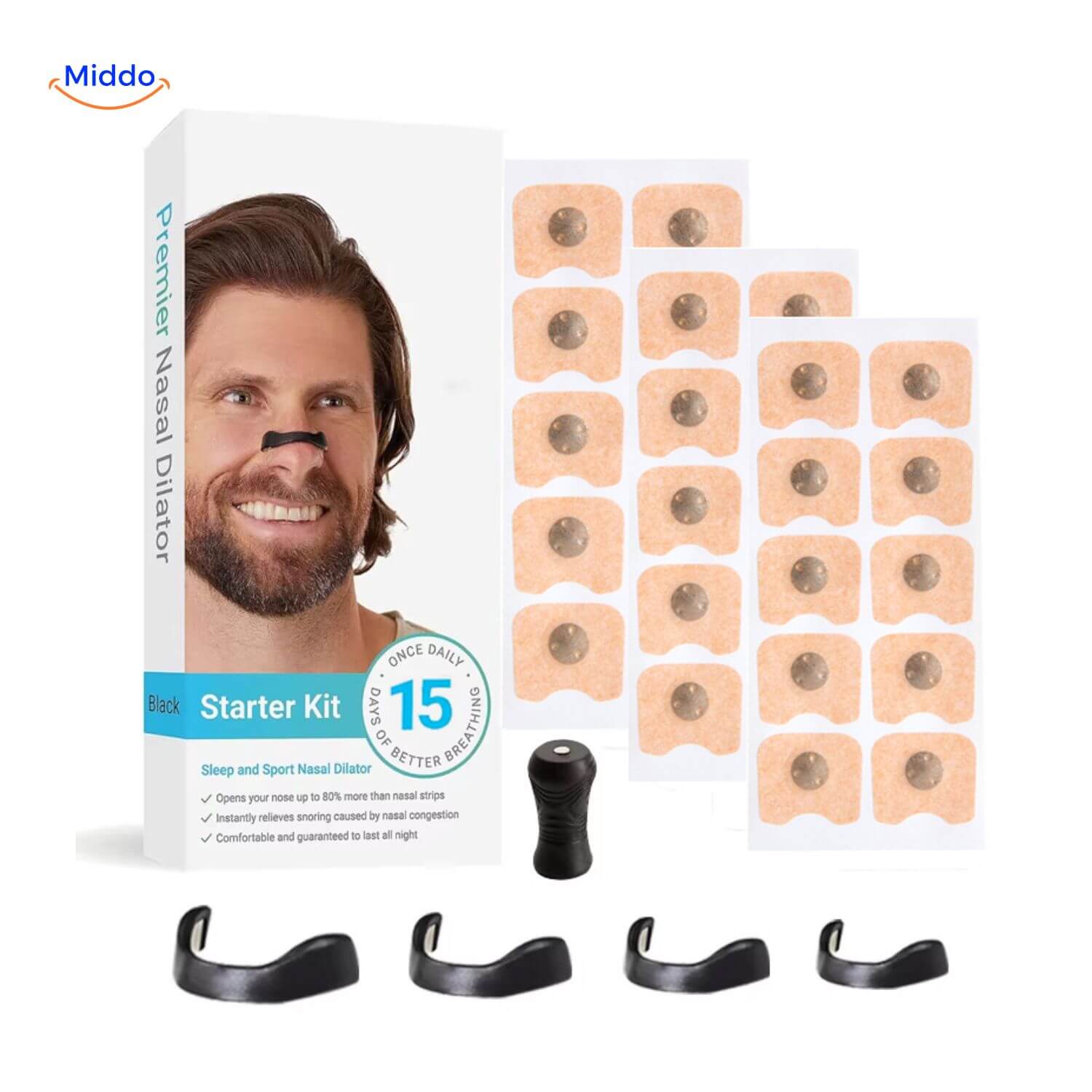 SchnarchStopper™ Set | Magnetische oplossing voor een betere slaap!