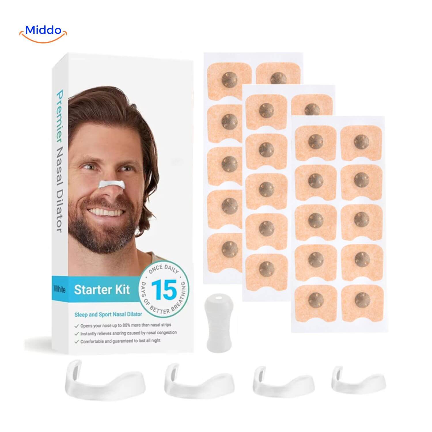 SchnarchStopper™ Set | Magnetische oplossing voor een betere slaap!