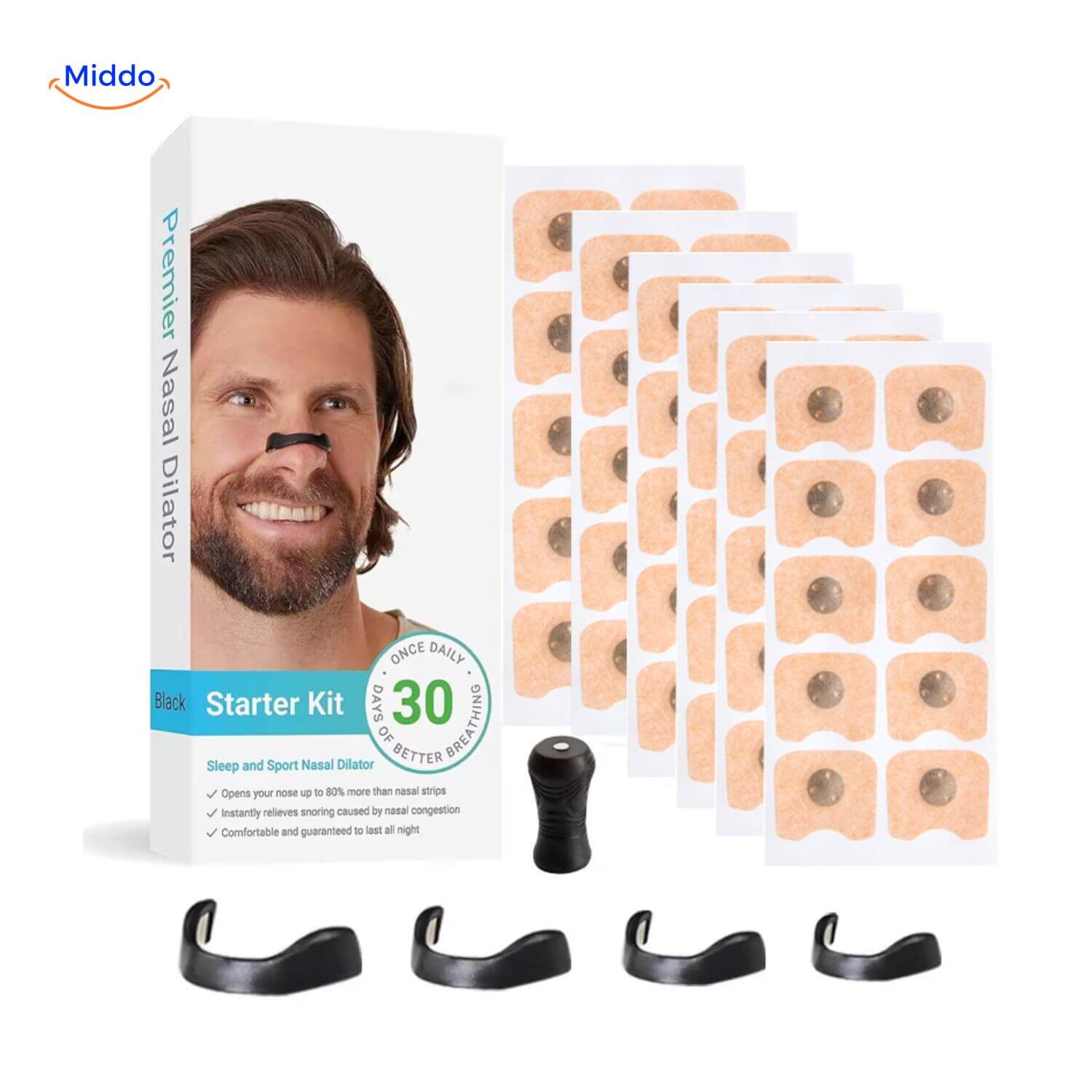 SchnarchStopper™ Set | Magnetische oplossing voor een betere slaap!