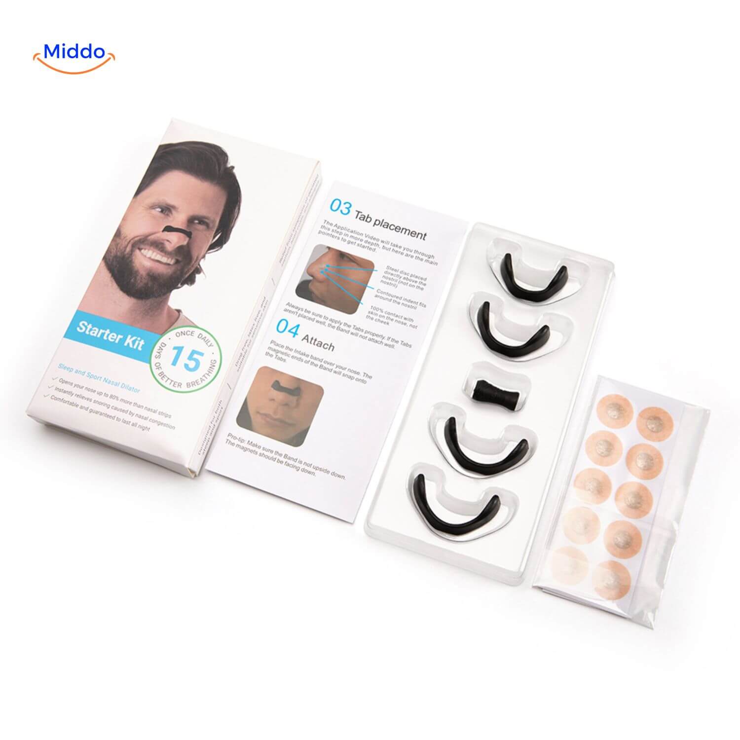 SchnarchStopper™ Set | Magnetische oplossing voor een betere slaap!