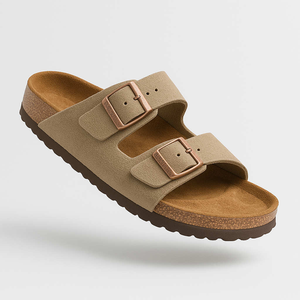Unisex Comfort Sandalen met Verstelbare Gespen en Slipbestendige Zool