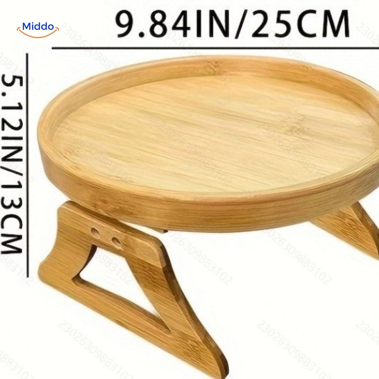 SitzGenuss Klapptisch | Praktische Armlehnentisch voor Snacks & Dranken