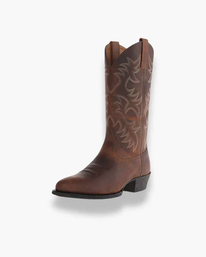 WestLine Dames Cowboystiefels – Klassiek Western Design met Comfortabele Pasvorm