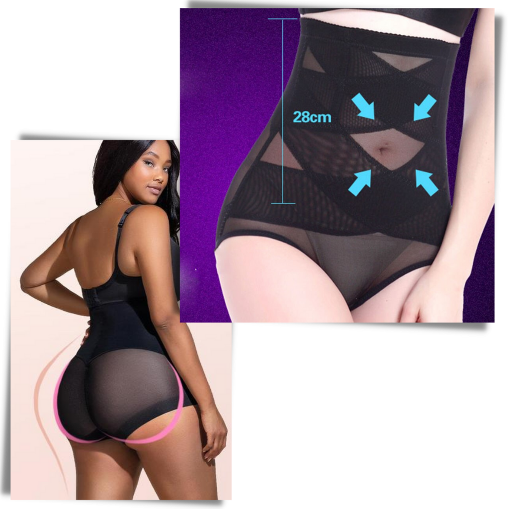 Kruiscompressie Slankende Buik Shapewear