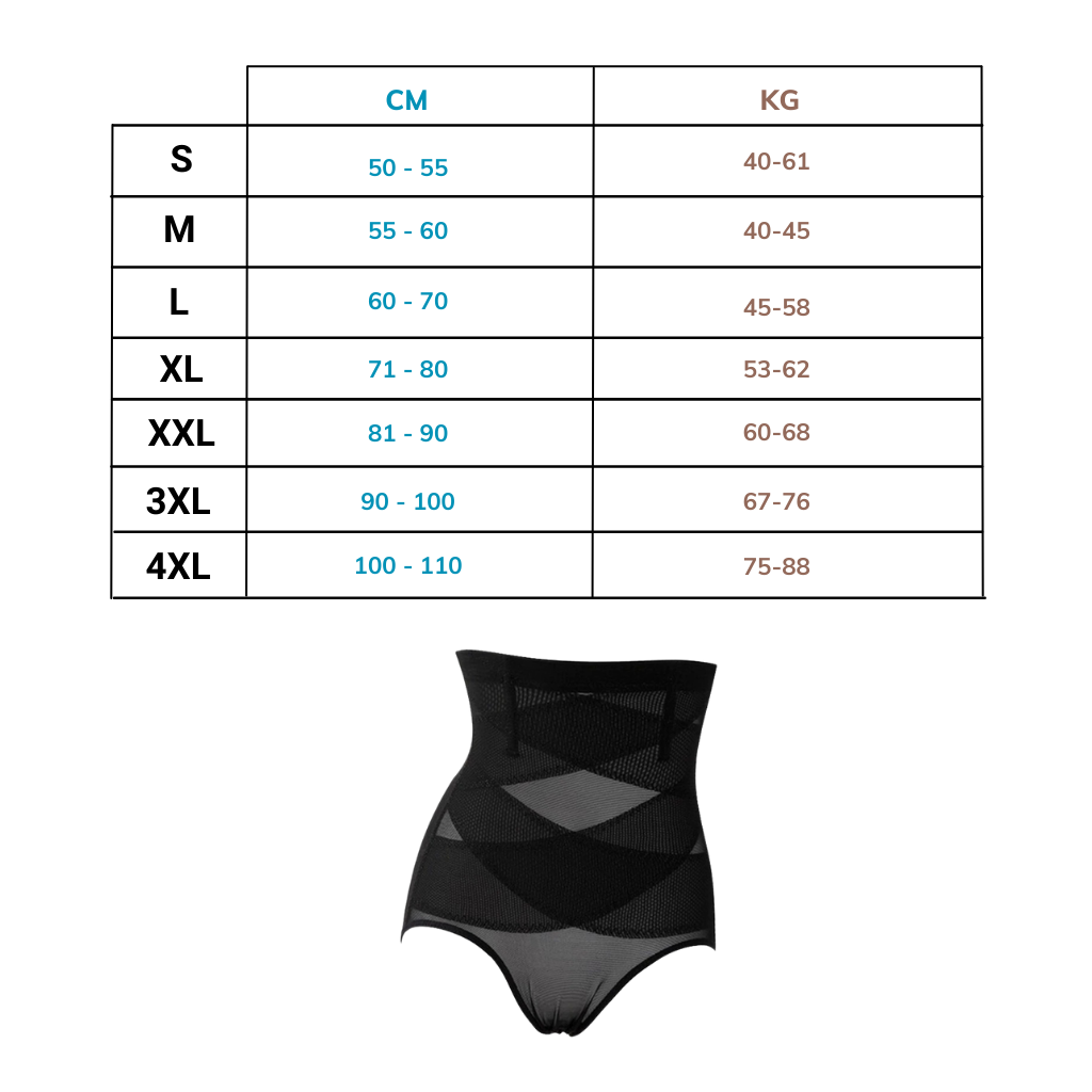 Kruiscompressie Slankende Buik Shapewear