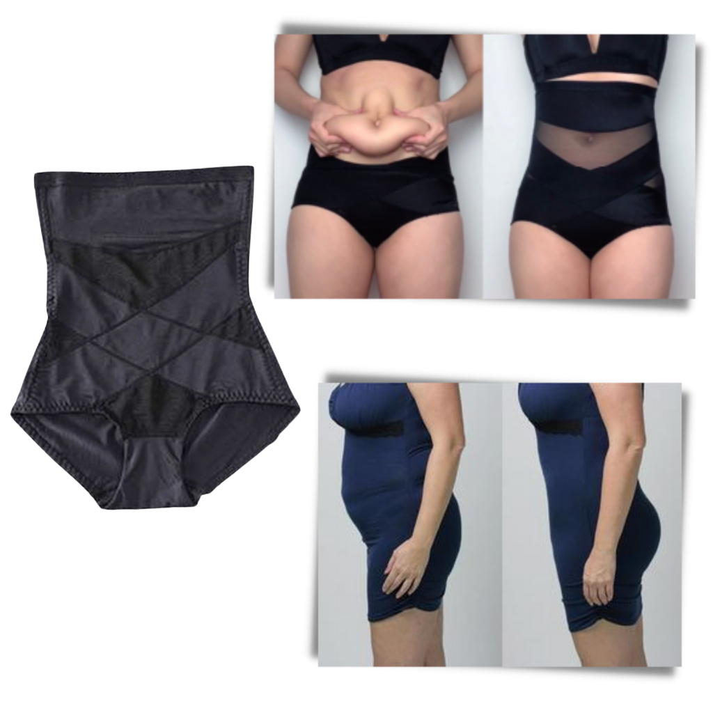 Kruiscompressie Slankende Buik Shapewear